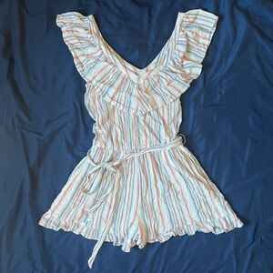American Eagle Outfitters Multicolor Striped Romper